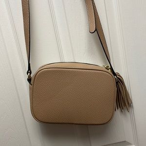 Tan purse